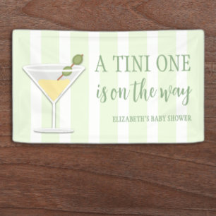 Tini One Baby Shower Banner
