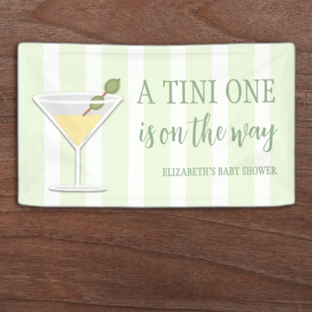 Tini One Baby Shower Banner (Von Creator hochgeladen)