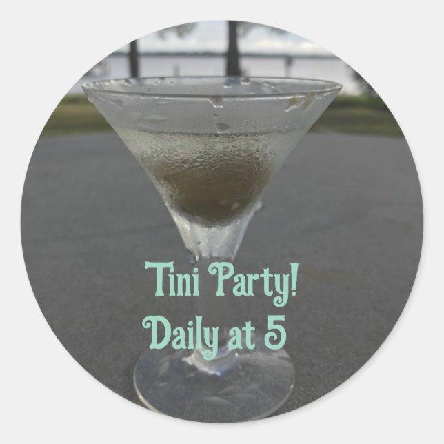 Tini Party, tous les jours à 5 Stickers (Devant)