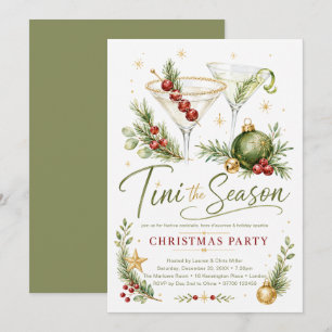 Tini the Season Weihnachtsfeier Einladung