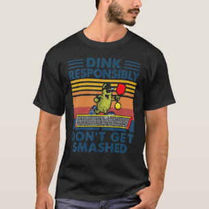 Tink verantwortungsbewusst kein durchschlagenes Pi T-Shirt