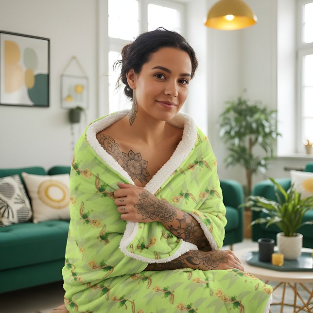 Tinker Bell Sherpa Blanket Sherpadecke (Von Creator hochgeladen)