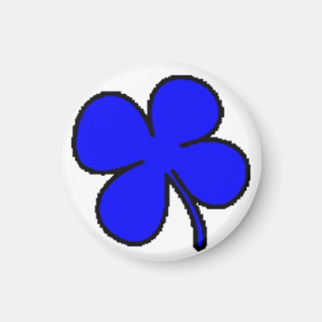Tink's Blue Clover Collection Magnet (Vorne)