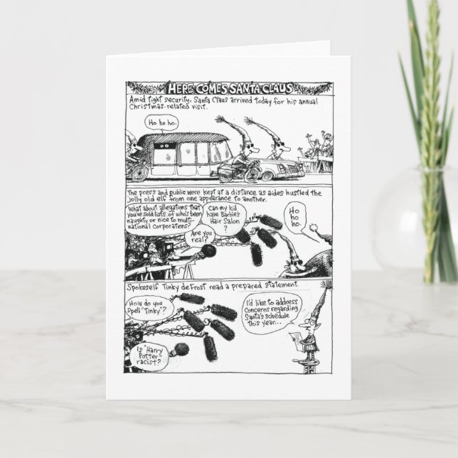 Tinky la carte d'Elf (Devant)