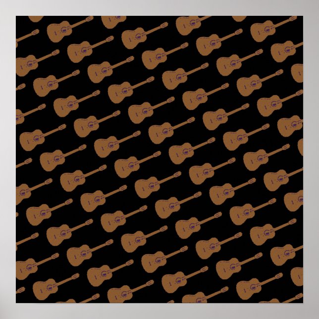 Tinnitus Guitars Wall Prints Poster (Vorne)