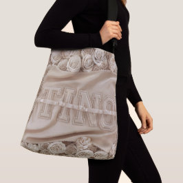 TINO bestickte Rose Tote Bag Tragetaschen Mit Langen Trägern
