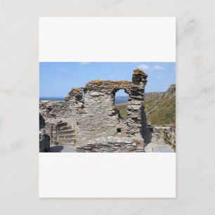 Tintagel Castle, England, Vereinigtes Königreich Postkarte