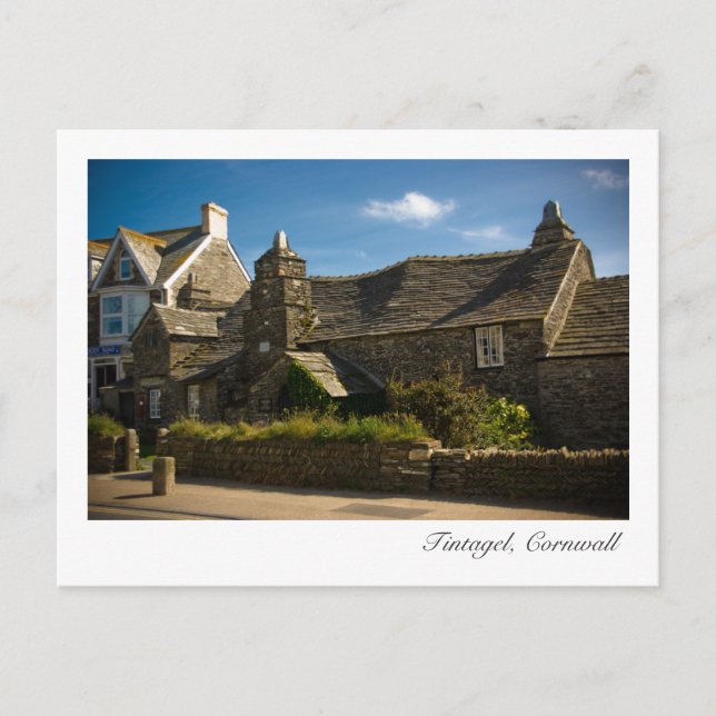 Tintagel, Cornwall Postcard Postkarte (Vorderseite)