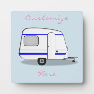 Tinte Anhänger Sinti und Roma Caravan Thunder_Cove Fotoplatte