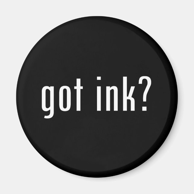 Tinte got? magnet (Vorne)