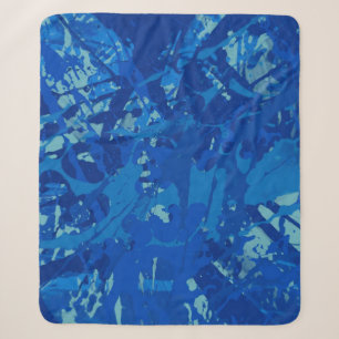 Tinte handgefertigt. Abstrakte Wandkunst Creativ Sherpadecke