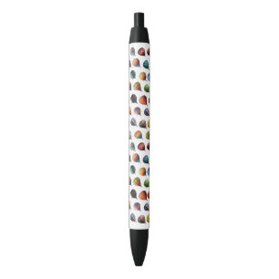  Tinte Hot Air Balloons Muster schwarzer Tinte Pen Kugelschreiber