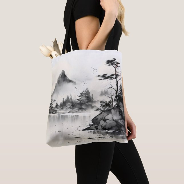 Tinte Lago Traditionell Tasche (Von Nahem)