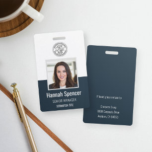 Tinte Mitarbeiter-Foto-ID Unternehmenssicherheit Ausweis