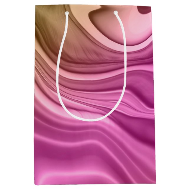 Tinte-Set Aurora Digitalpapier Mittlere Geschenktüte (Vorderseite)