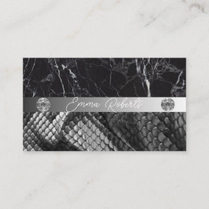 Tinte Typografie Tattoo Artist Business Card Visitenkarte