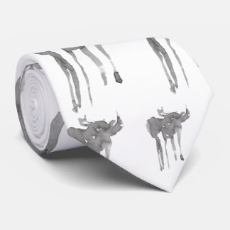 Tinten-Elche Krawatte