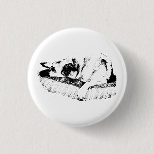 Tinten-Lounge, Grafik-Abzeichen-Accessoire Button