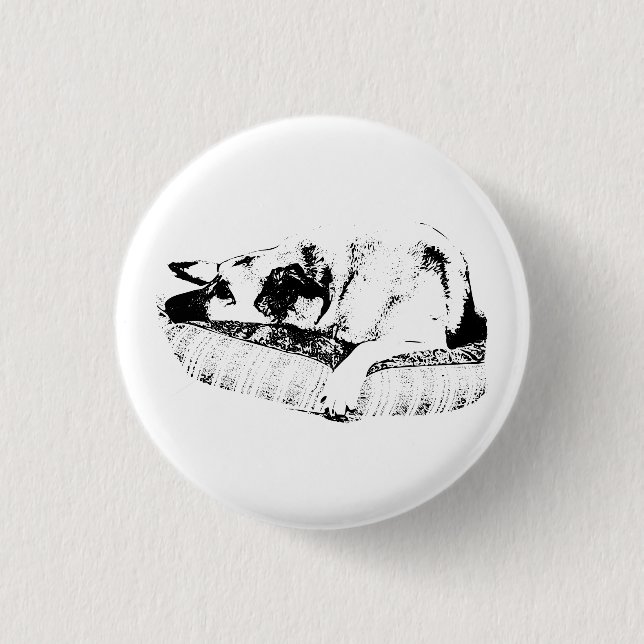 Tinten-Lounge, Grafik-Abzeichen-Accessoire Button (Vorderseite)