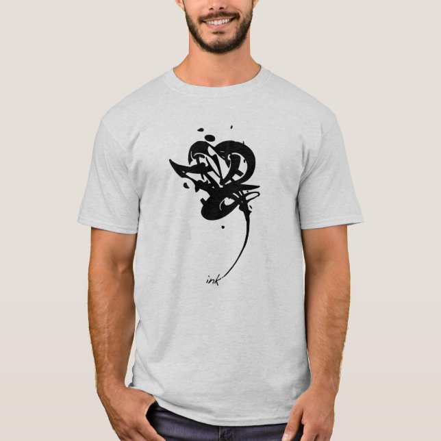 Tinten-T - Shirt (Vorderseite)