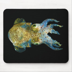 Tintenfisch-Bobtail Mehlkloß stämmiges Sepiola Mousepad