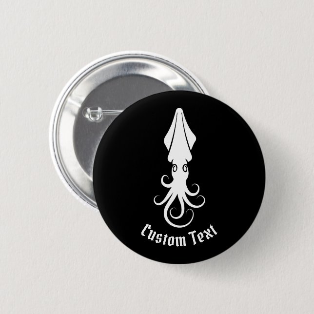 Tintenfisch Button (Vorne & Hinten)