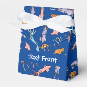 Tintenfisch Cartoon Muster Geschenkschachtel