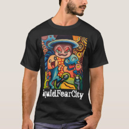 Tintenfisch Fear City Graphic T-Shirts