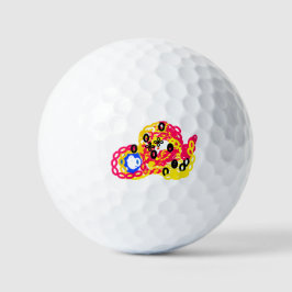 Tintenfisch Freude Sommer Spiel Golfball