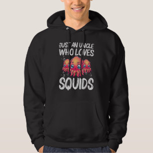 Tintenfisch für Onkel Männer Kraken Kostüm Hoodie