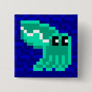 Tintenfisch-Kohlenkübel Lulu das grüne Button