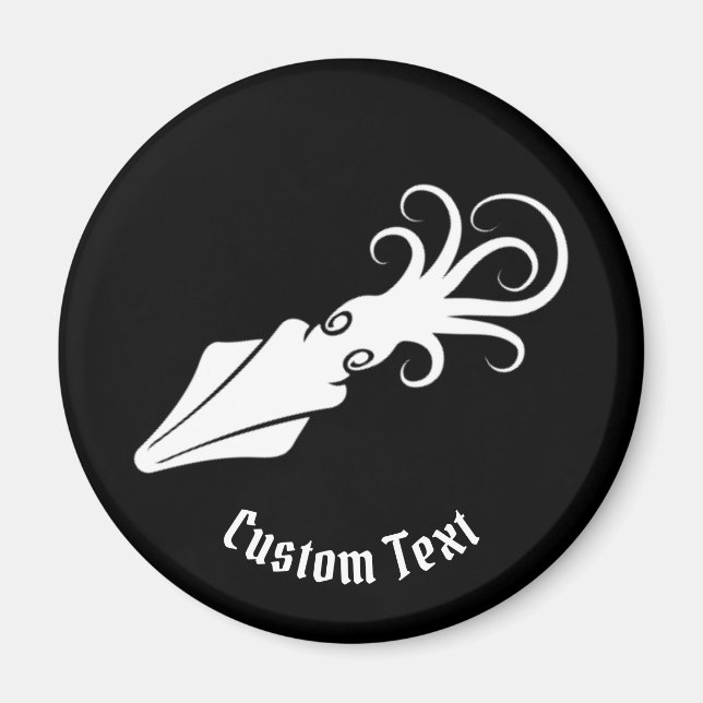 Tintenfisch Magnet (Vorne)