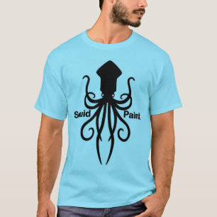 Tintenfisch Paint-Kreationen T-Shirt