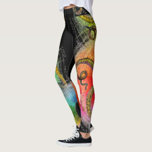 Tintenfisch prismatisch leggings