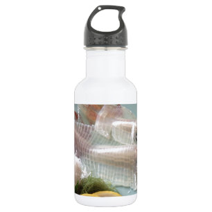 Tintenfisch-Sashimi Japanische Mahlzeit Mittagesse Trinkflasche