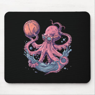 Tintenfisch Sketll Reifen Sketll Liebhaber Zeichnu Mousepad