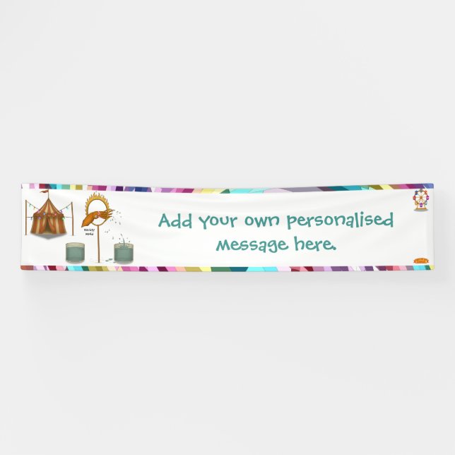 Tintenfisch Squirty Banner (Horizontal)