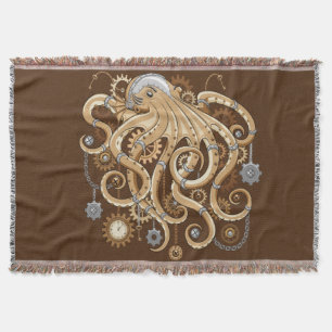 Tintenfisch Steampunk Retro Mechanische Fantasie Decke