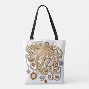 Tintenfisch Steampunk Retro Mechanische Fantasie Tasche