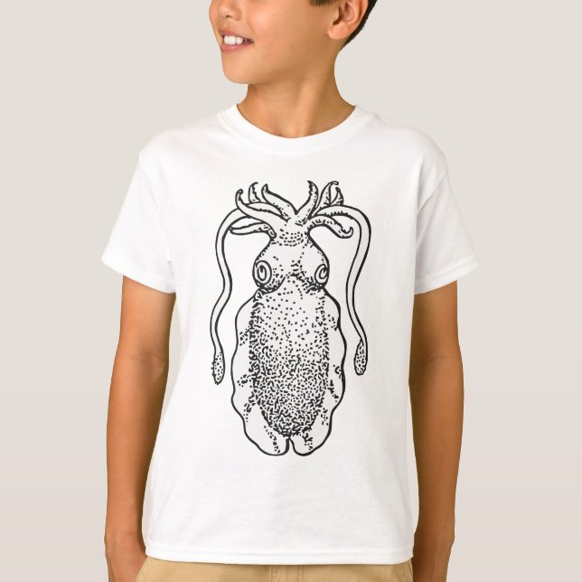 Tintenfisch T-Shirt (Vorderseite)