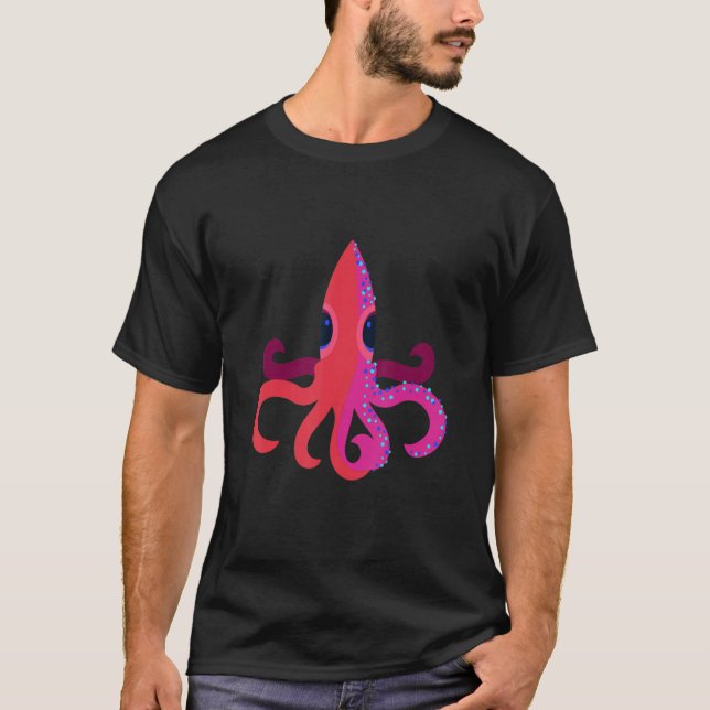 Tintenfisch T-Shirt (Vorderseite)