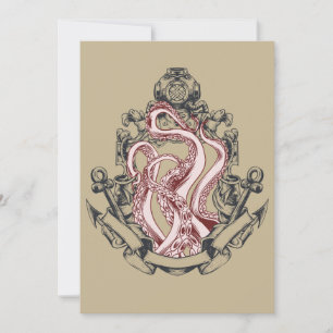 Tintenfisch Tentacles out Mirror Lovecraftian Horr Einladung