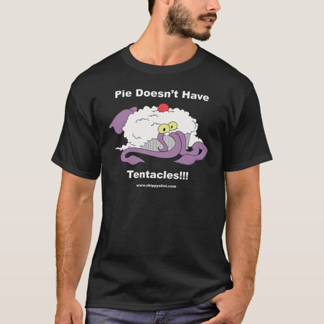 Tintenfisch-Torten-Shirt T-Shirt (Vorderseite)