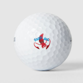 Tintenfisch Umarmen! Golfball