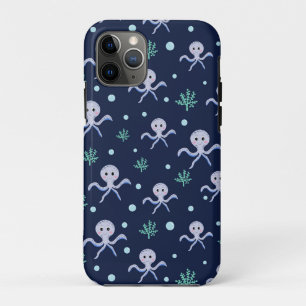 Tintenfisch unter dem Meer Kinder Muster Case-Mate iPhone Hülle