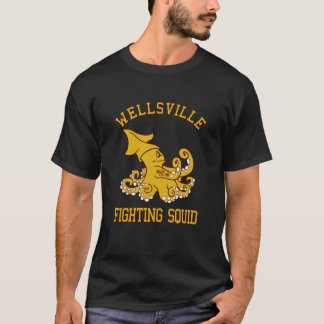 Tintenfisch Wellsville Fighting (Pete und PeteNotr T-Shirt