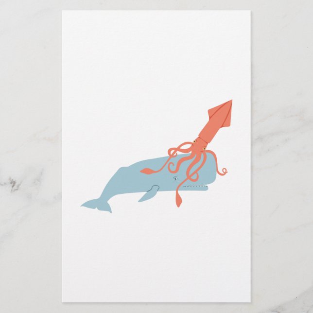 Tintenfisch & Whale (Vorderseite)