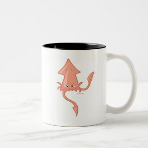 Tintenfisch Zweifarbige Tasse