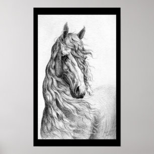 Tintenpferd Poster