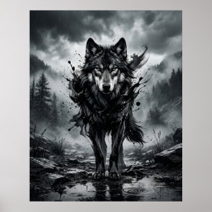Tintenwolf Monsun Poster